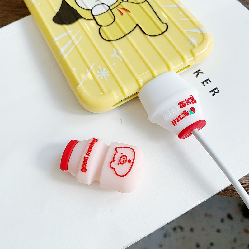 Strawberry Milk Cable Protector