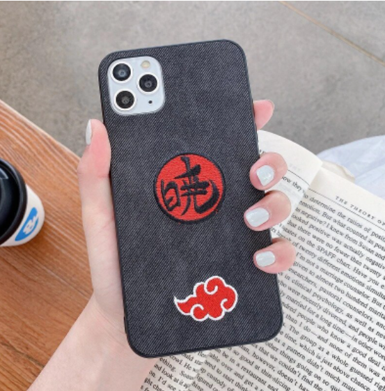 Naruto Embroidered Case